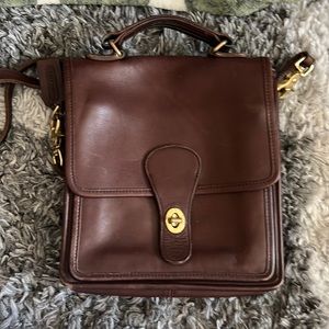 Vintage leather Coach